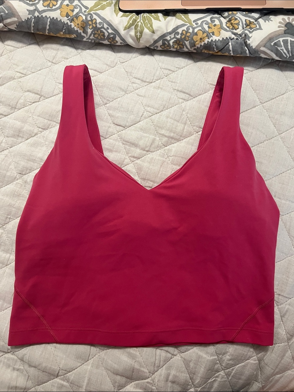 Lululemon Tank Top with built in bra and removable pads